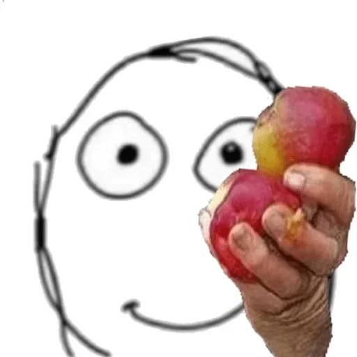 🍎 Стикер «Один стикер» для Telegram