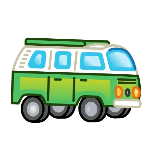 🚌 Стикер «Summer Camp Emoji» для Telegram