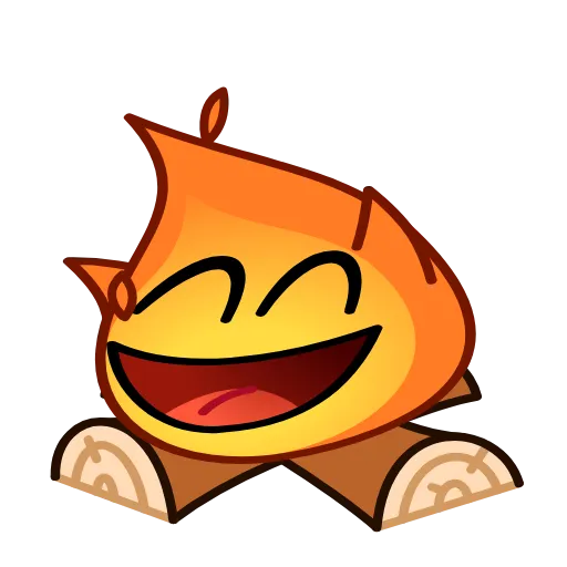 Стикерпак Summer Camp Emoji для Telegram — скачать