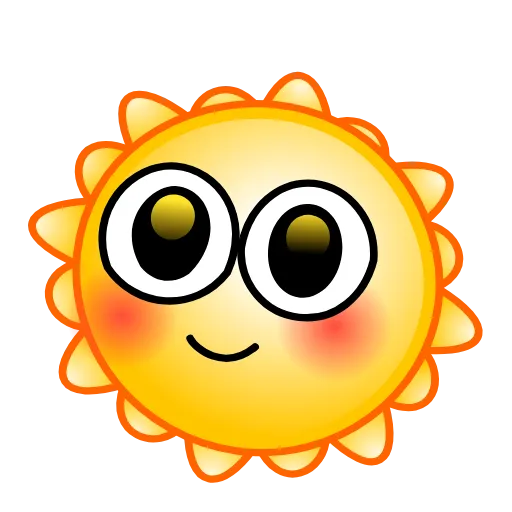 😉 Стикер «Summer Camp Emoji» для Telegram