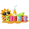 🤩 Эмодзи «🤩 Summer» для Telegram