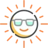 ☀️ Эмодзи «Summer Vacation» для Telegram
