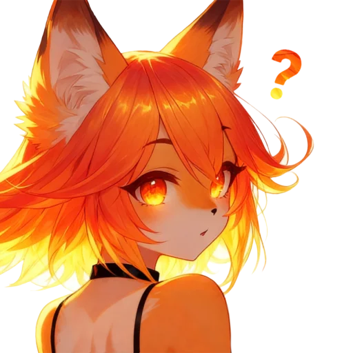 ❔ Стикер «Summer fox 21» для Telegram