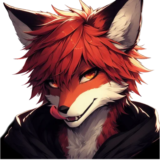 😈 Стикер «Summer fox 21» для Telegram