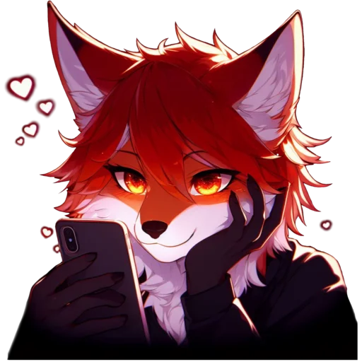 🧡 Стикер «Summer fox 21» для Telegram