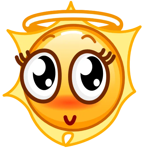 😇 Эмодзи «Sun Emoji» для Telegram
