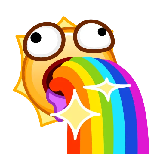 🌈 Эмодзи «Sun Emoji» для Telegram