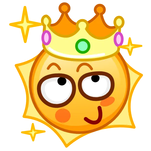 👑 Эмодзи «Sun Emoji» для Telegram