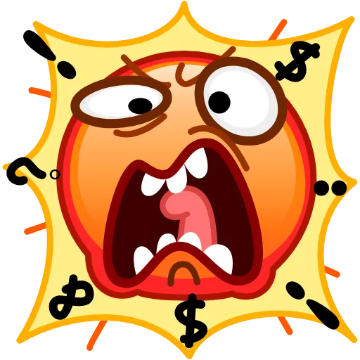 🤬 Эмодзи «Sun Emoji» для Telegram