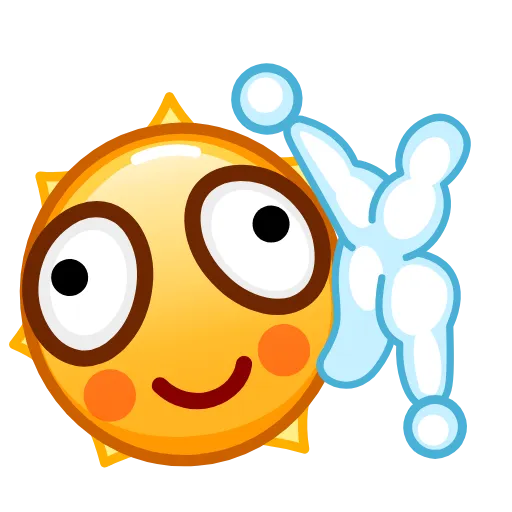 🆗 Эмодзи «Sun Emoji» для Telegram