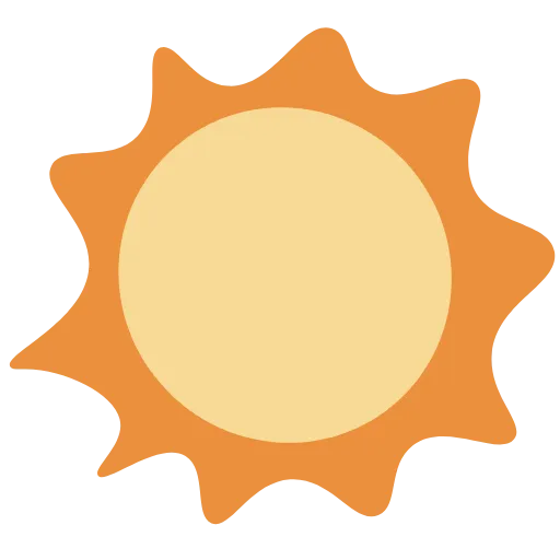 🌞 Эмодзи «Sunny_» для Telegram