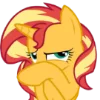 😔 Эмодзи «Sunset» для Telegram