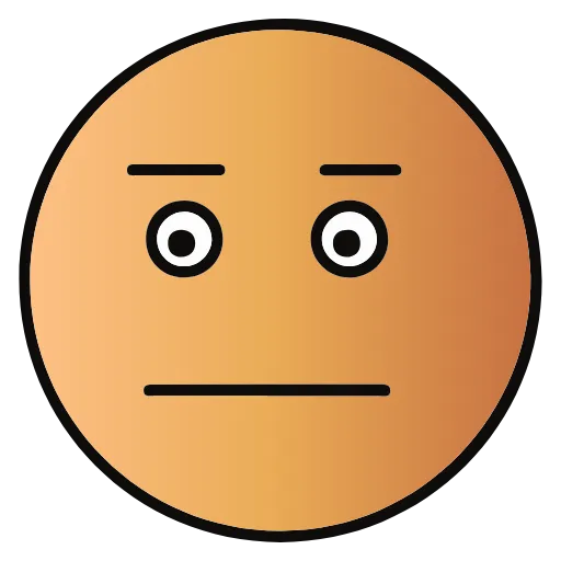 😐 Эмодзи «#emoji #game #static #vector» для Telegram