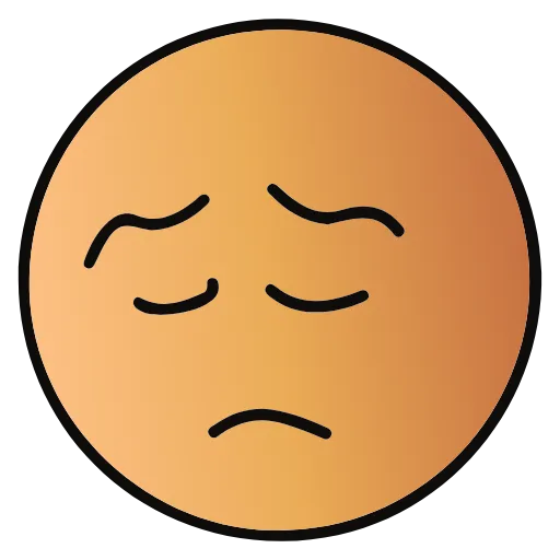 😔 Эмодзи «#emoji #game #static #vector» для Telegram