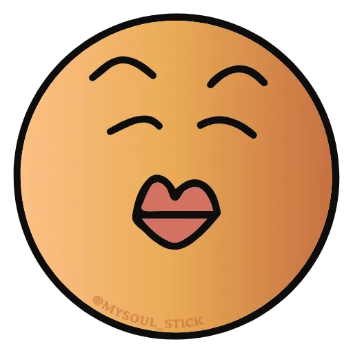 😙 Эмодзи «#emoji #game #static #vector» для Telegram