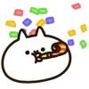 🎉 Эмодзи «Super Cat ≽ܫ≼» для Telegram