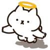 😇 Эмодзи «Super Cat ≽ܫ≼» для Telegram