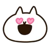 😍 Эмодзи «Super Cat ≽ܫ≼» для Telegram