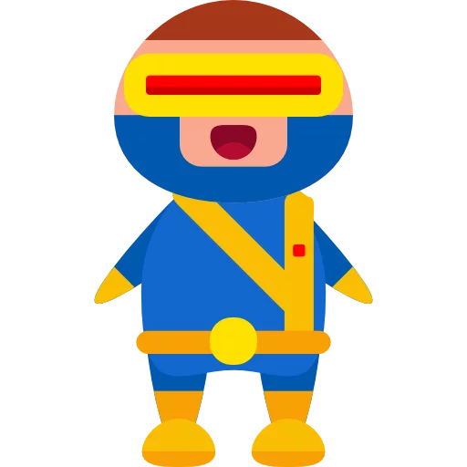 ❤️ Стикер «Super Heroes» для Telegram
