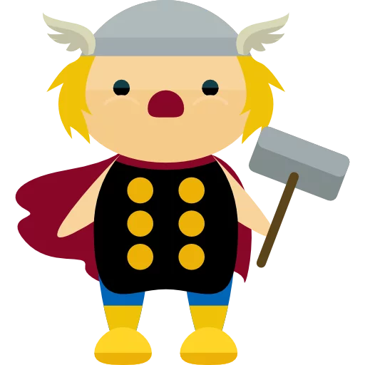 💥 Стикер «Super Heroes» для Telegram