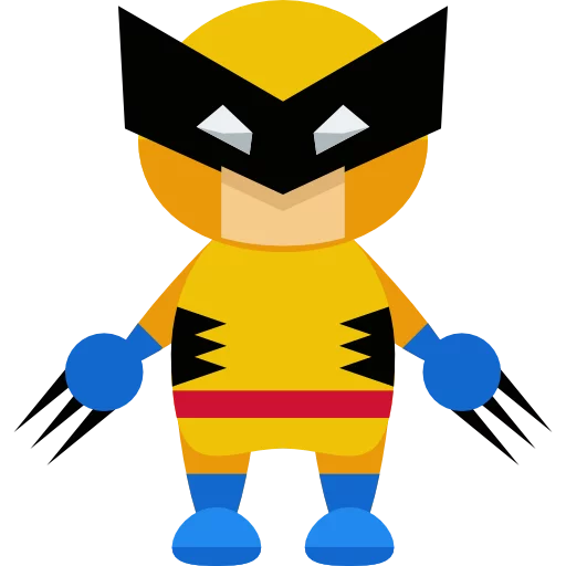 💥 Стикер «Super Heroes» для Telegram