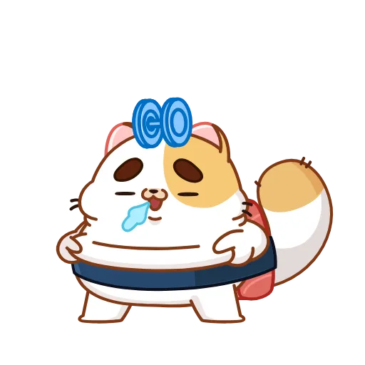 💪 Стикер «Sushi Cat» для Telegram