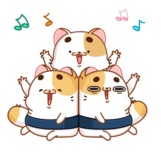 🎵 Эмодзи «Суши кот» для Telegram
