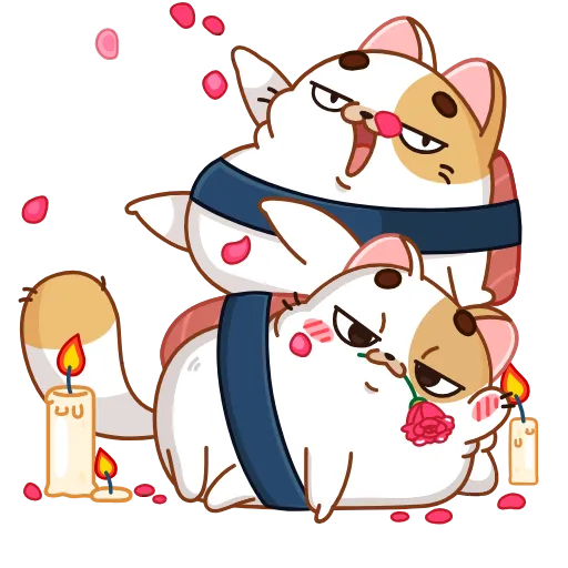 😗 Эмодзи «Суши кот» для Telegram