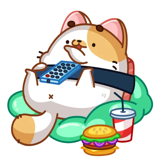 📺 Эмодзи «Суши кот» для Telegram