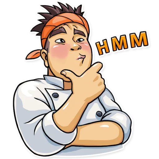 🤔 Стикер «Sushi Chef» для Telegram