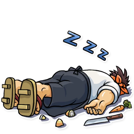 😴 Стикер «Sushi Chef» для Telegram