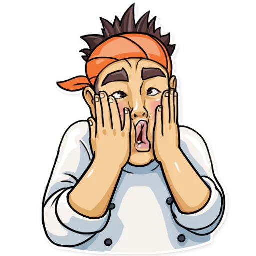🙀 Стикер «Sushi Chef» для Telegram