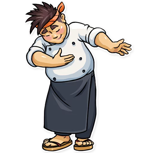 🏅 Стикер «Sushi Chef» для Telegram