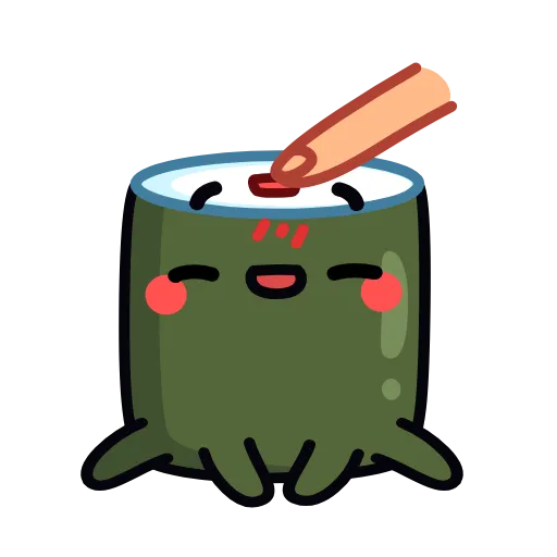 ☺️ Эмодзи «Sushi» для Telegram