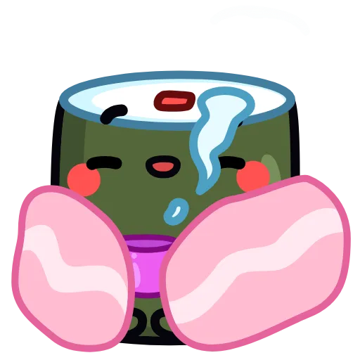 ☕️ Эмодзи «Sushi» для Telegram