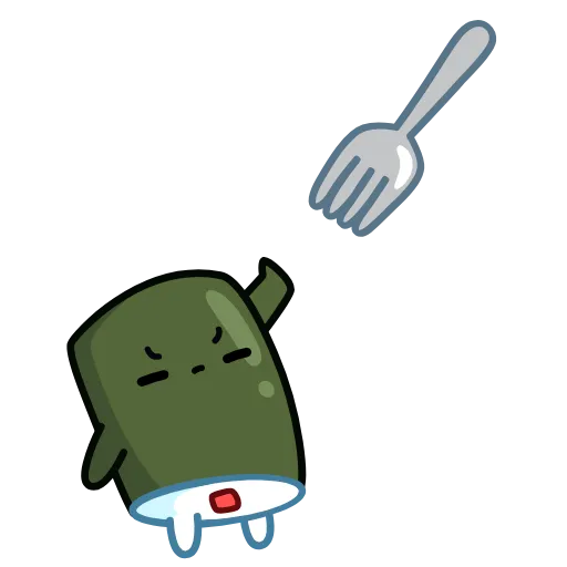 🍴 Эмодзи «Sushi» для Telegram