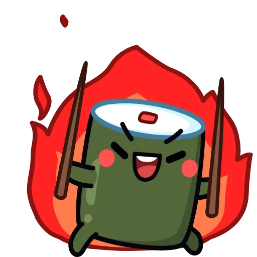 😡 Эмодзи «Sushi» для Telegram