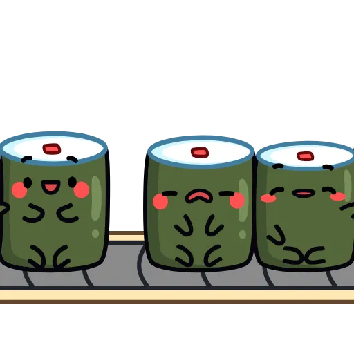 ☺️ Эмодзи «Sushi» для Telegram