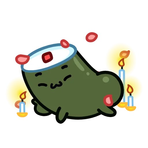 🕯 Эмодзи «Sushi» для Telegram