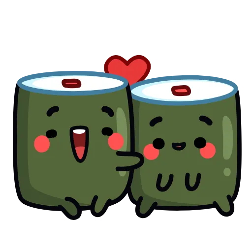 ❤️ Эмодзи «Sushi» для Telegram