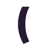🤩 Эмодзи «Буквы и цифры темно-фиолетовые» для Telegram