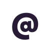 🤩 Эмодзи «Буквы и цифры темно-фиолетовые» для Telegram