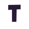 🤩 Эмодзи «Буквы и цифры темно-фиолетовые» для Telegram