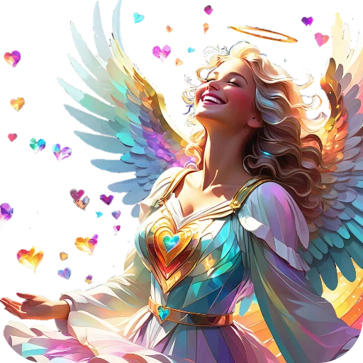 🥰 Стикер «Flowers fairies bunnies» для Telegram