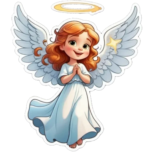 😇 Стикер «Flowers fairies bunnies» для Telegram
