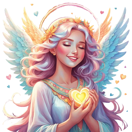 🥰 Стикер «Flowers fairies bunnies» для Telegram
