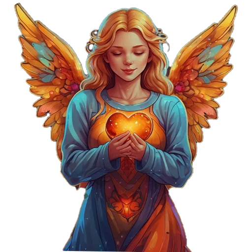 ❤ Стикер «Flowers fairies bunnies» для Telegram