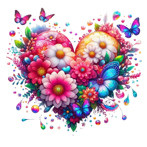Стикерпак Flowers fairies bunnies для Telegram