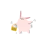 🤩 Эмодзи «──☆*・ﾟСветлой Пасхи!──☆*・ﾟ от—» для Telegram