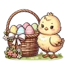 🤩 Эмодзи «──☆*・ﾟСветлой Пасхи!──☆*・ﾟ от—» для Telegram